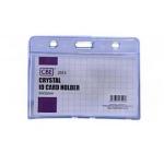 CBE 2515 Crystal ID Card Holder (5pcs/Packet)